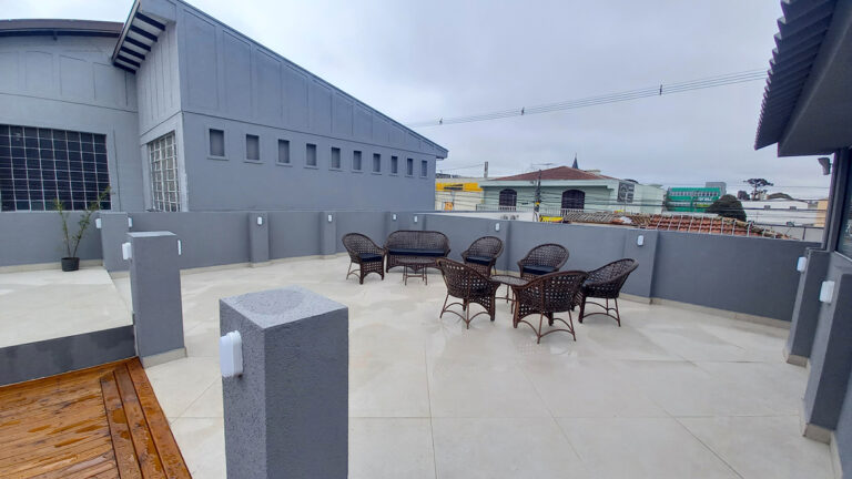 Terraço do Centro Empresarial Jankosz